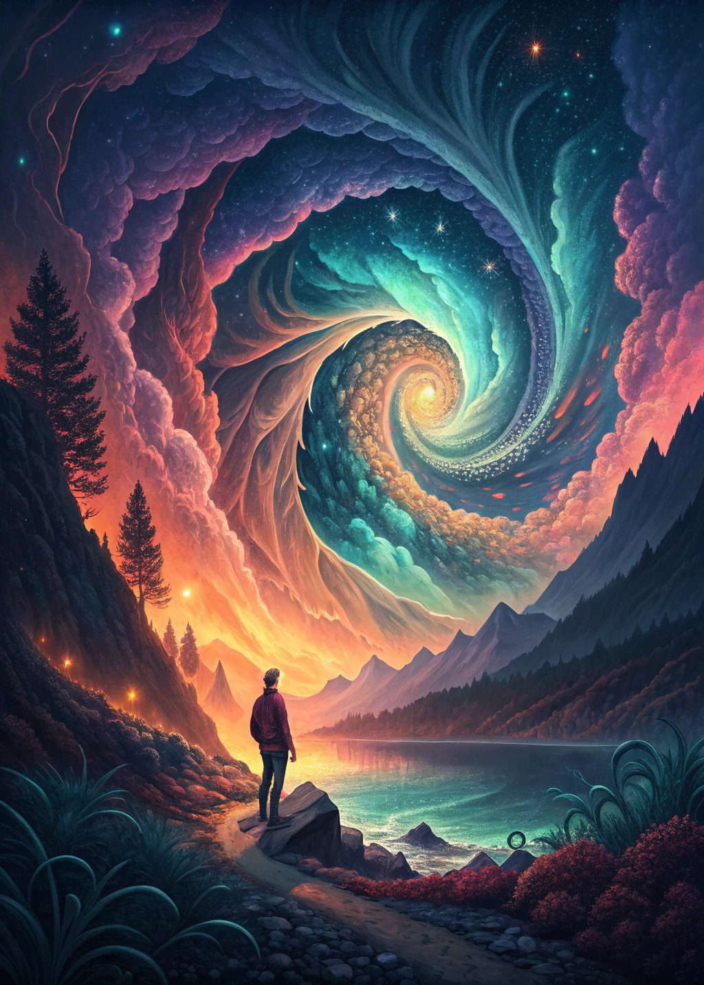 Creative greeting card design